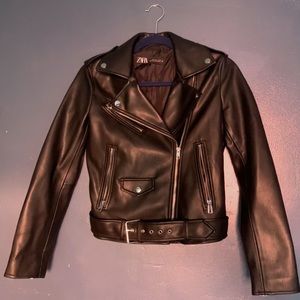 Vegan Leather Jacket